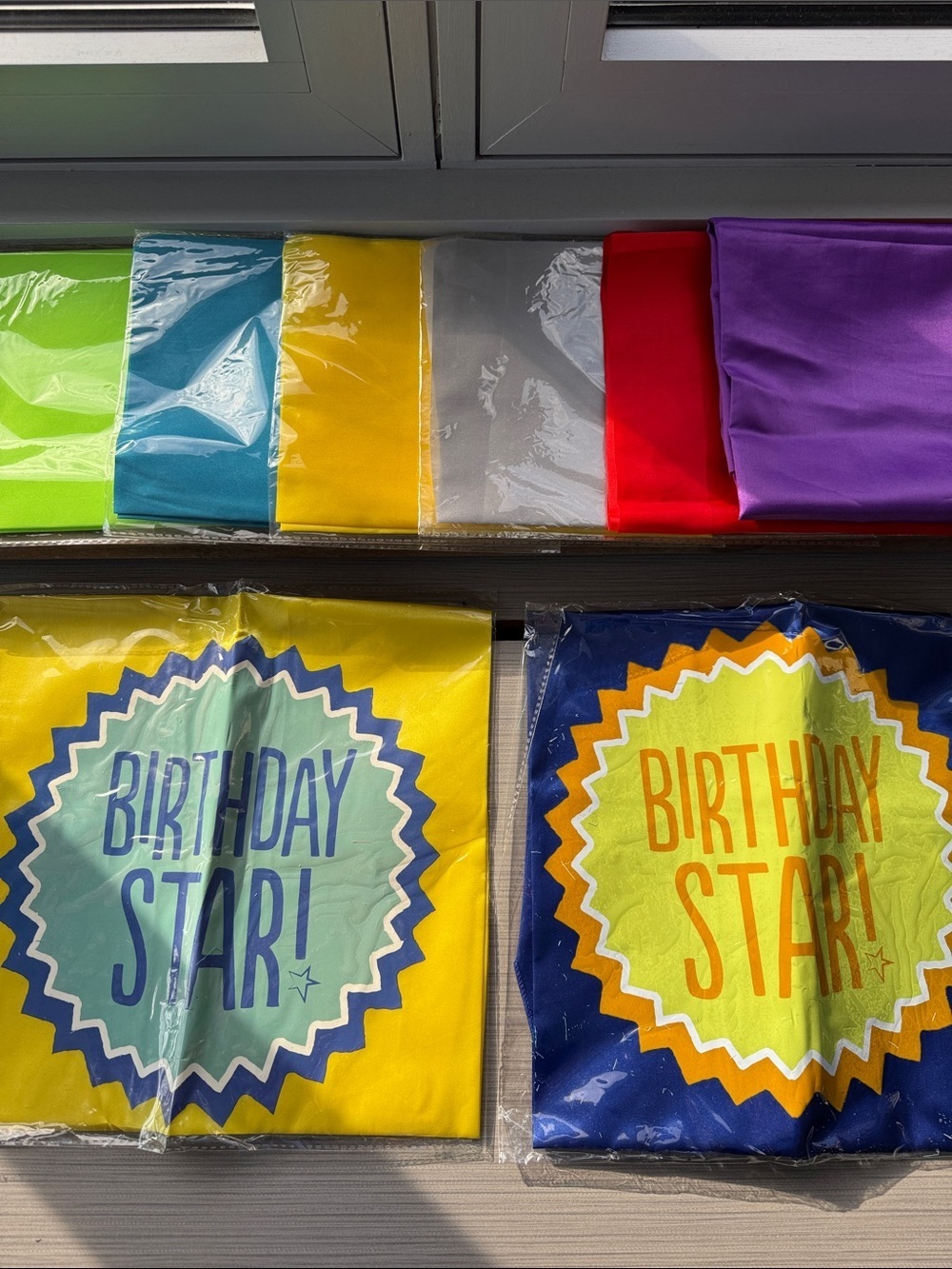🎉 🆕Classroom Birthday Capes Set – Reusable Student Celebration Capes